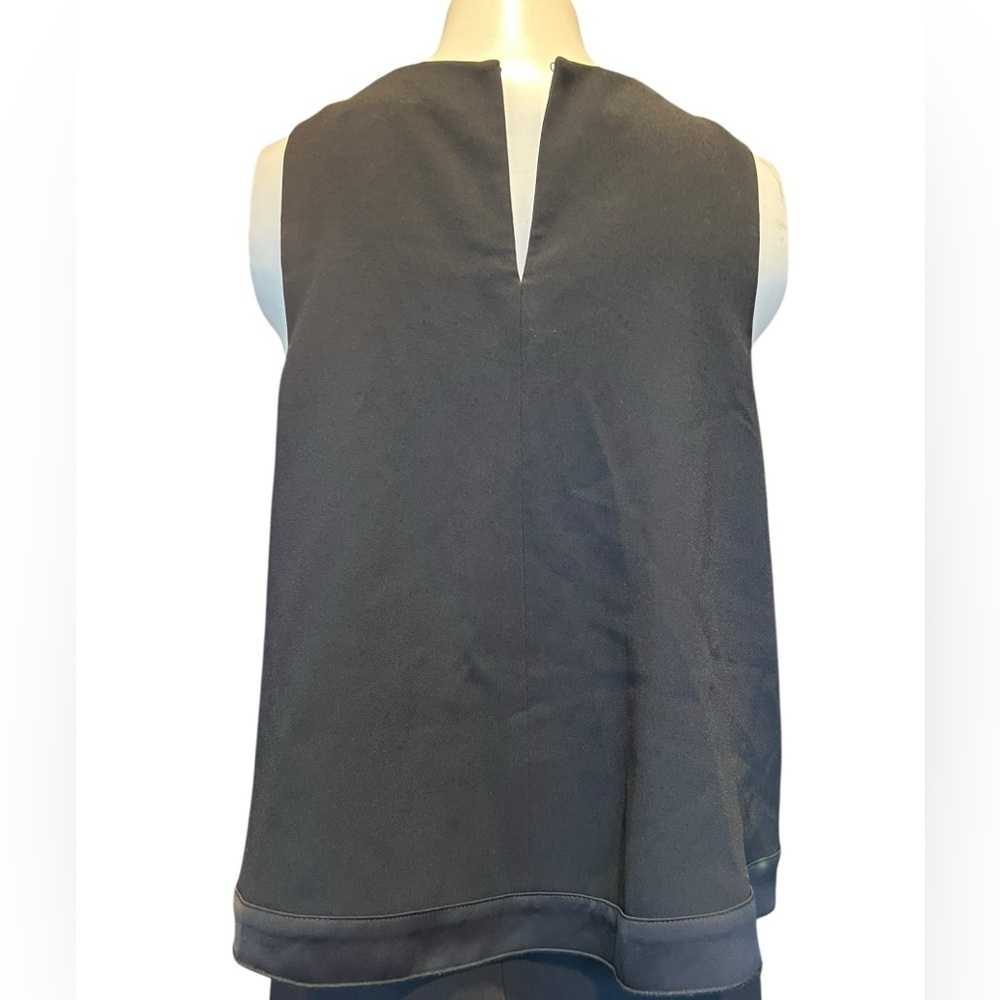Trina Turk Classic Black Layered Dress - Picture 4 of 10
